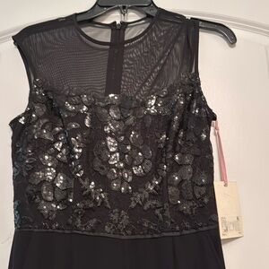 Alex Marie Black Jump Suit Size 2